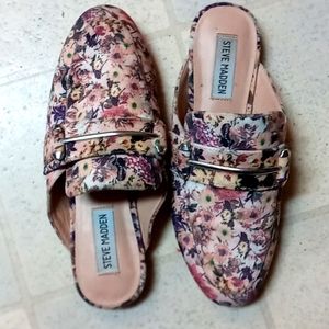 Steve Madden Women's Kera Floral Fabric Mules